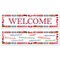 Beistle 15in. x 5Feet International Welcome Banners - 12 Pack